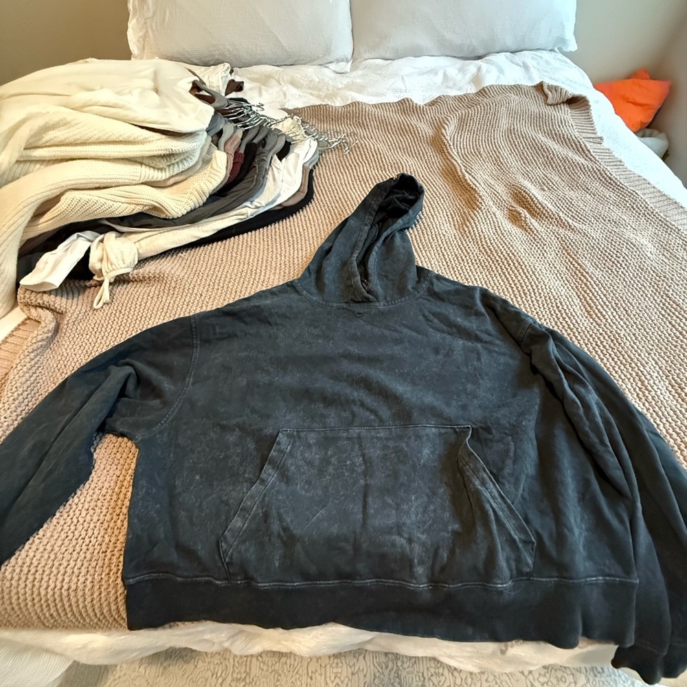 Nike Black Wash Hoodie